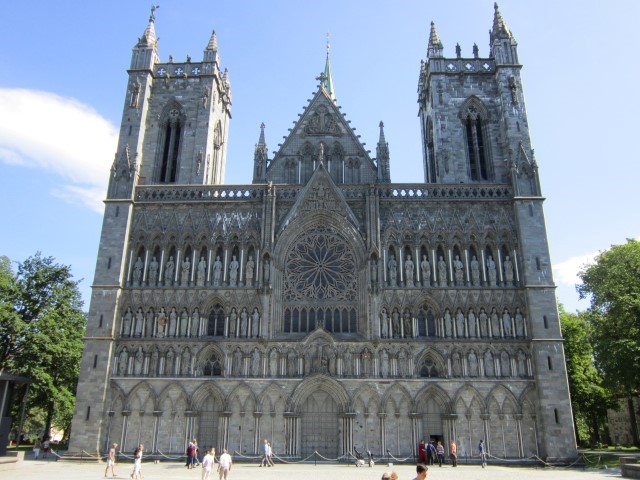 Noorwegen, Trondheim, Nidaros kathedraal